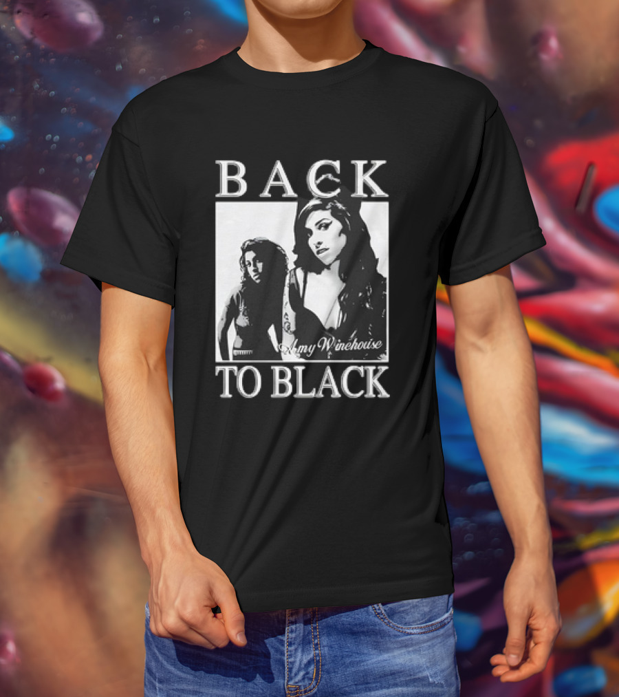 Back To Black Amy Winehouse T-Shirt