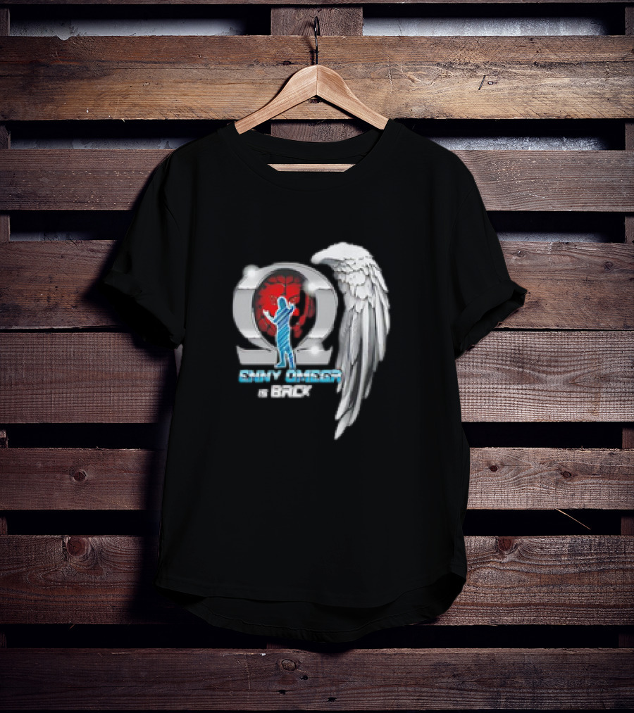 Kenny Omega Is Back With Omega Symbol And Angel Wings T-Shirt