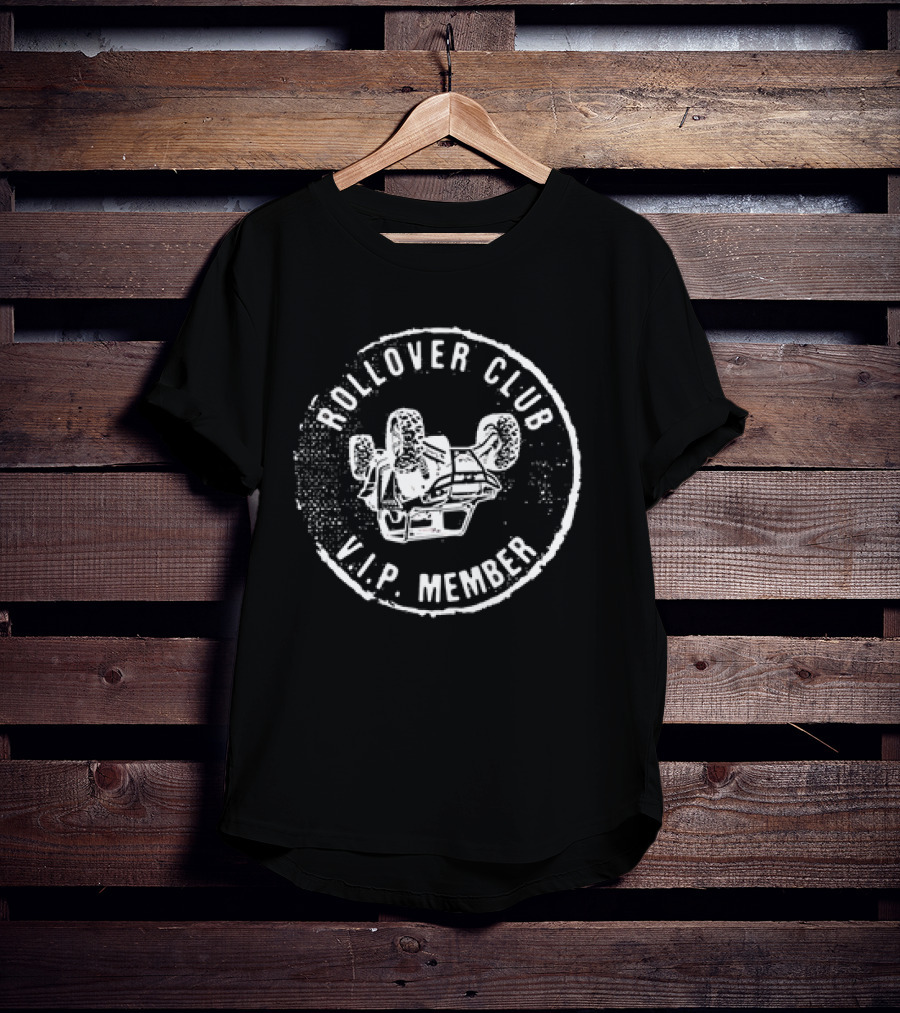 Rollover Club V.I.P. Member Offroad Adventure Badge T-Shirt