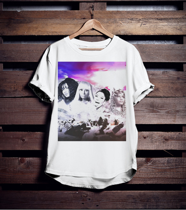 Kingkongkenn My Female Rap Mount Rushmore Nicki Minaj And Rihanna T-Shirt