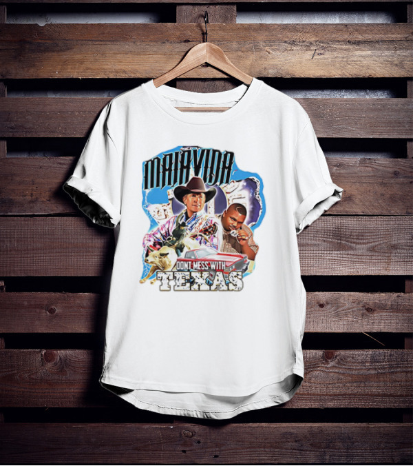 Malavida Don’t Mess With Texas Cowboy And Car T-Shirt