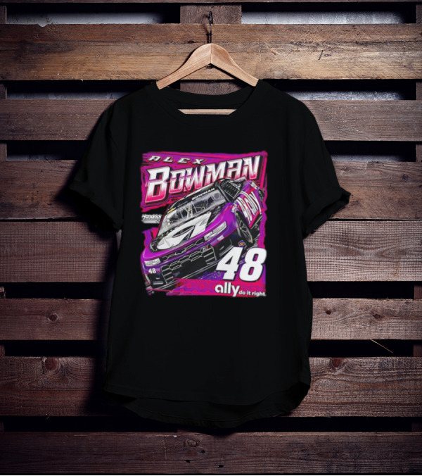 Alex Bowman 48 Chevrolet ZL1 Hendrick Motorsports Ally Racing T-Shirt