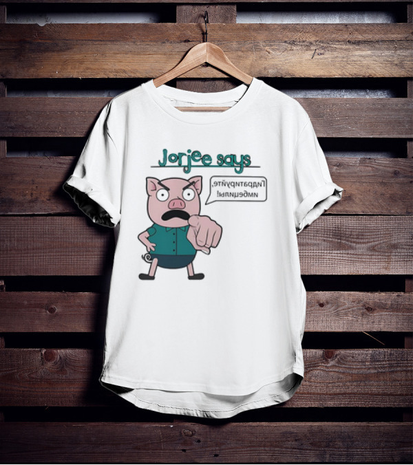 Jorjee Says Unplug And Play T-Shirt