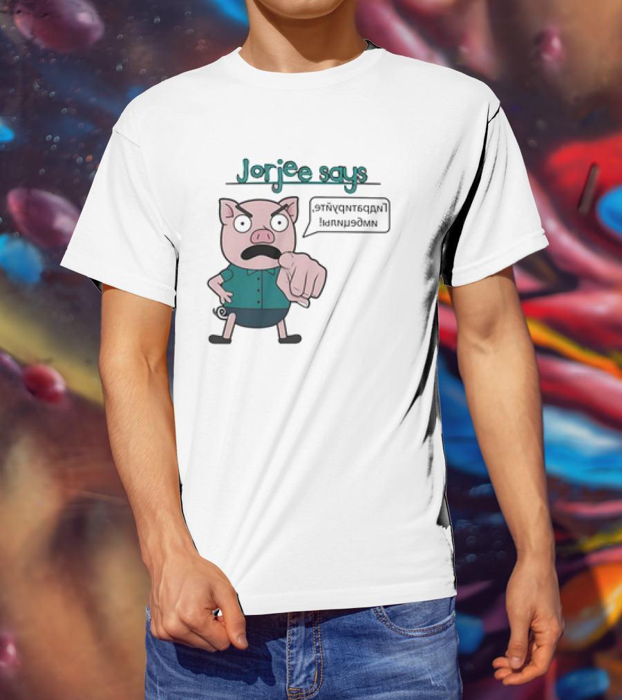 Jorjee Says Unplug And Play T-Shirt