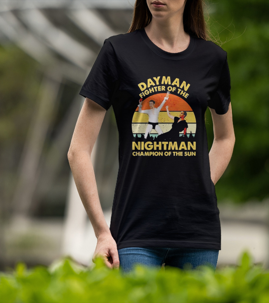 Dayman Fighter Of The Nightman Champion Of The Sun Vintage T-Shirt