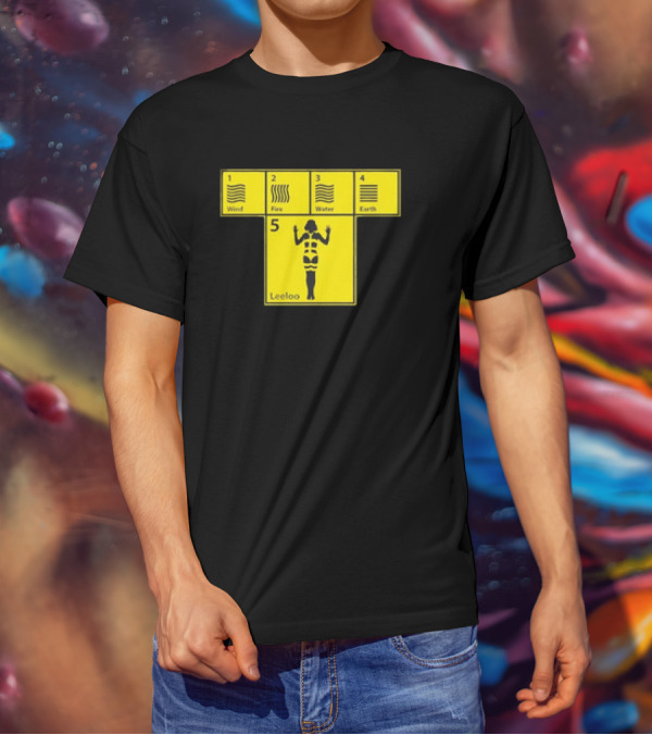 Five Elements Wind Fire Water Earth Leeloo Iconic T-Shirt