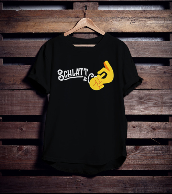 Schlatt And CO Hand Emoji Gesture T-Shirt