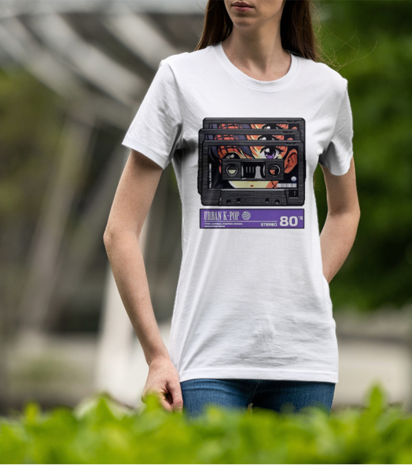 Cassette Tape Urban K-Pop Stereo 80’s Anime T-Shirt