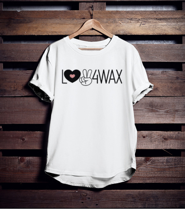 Luv Heart Peace Sign 4WAX T-Shirt