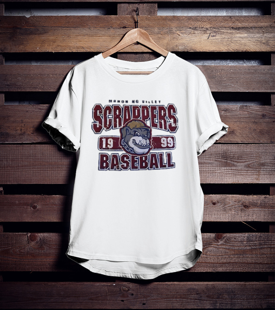 Mahoning Valley Scrappers Baseball 1999 Vintage T-Shirt
