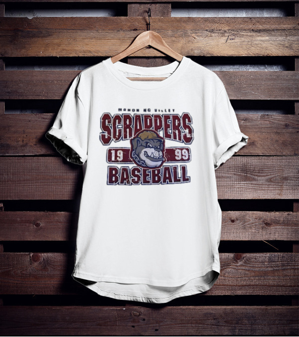 Mahoning Valley Scrappers Baseball 1999 Vintage T-Shirt