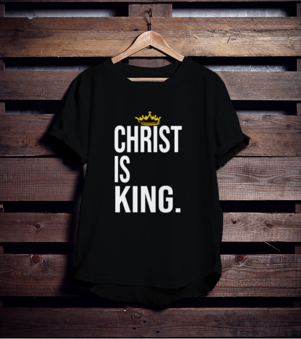 Christ Is King Crown T-Shirt