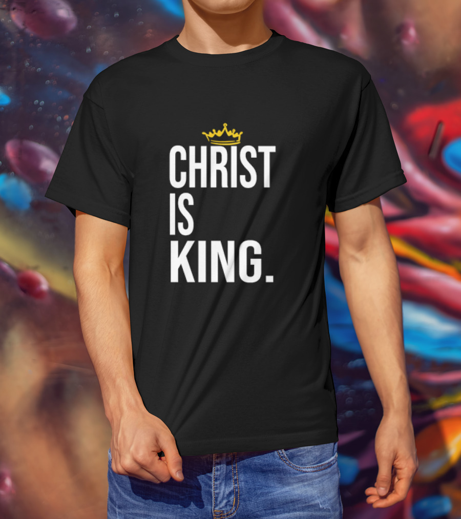 Christ Is King Crown T-Shirt