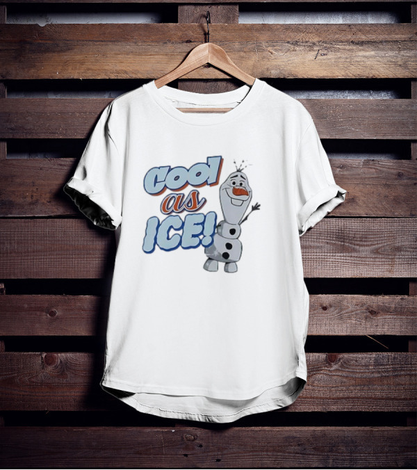 Olaf Cool As Ice Frozen Snowman Fun T-Shirt