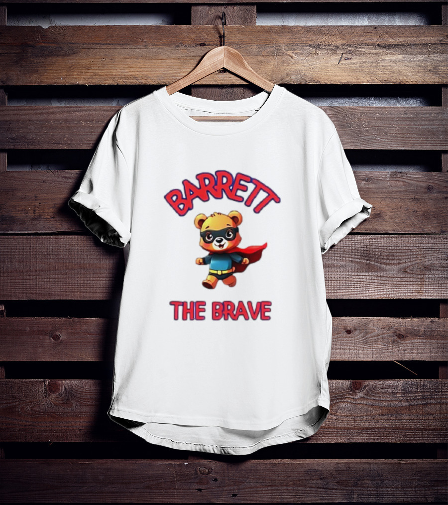 BARRETT THE BRAVE SUPERHERO BEAR T-Shirt