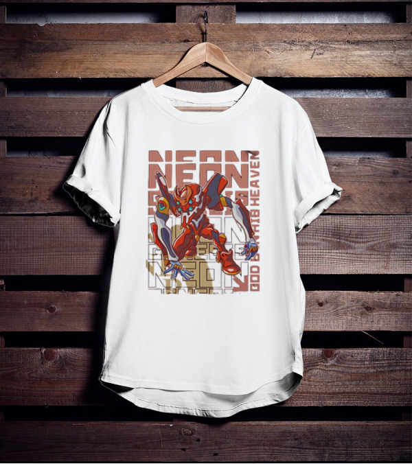 Eva-02 Neon Genesis Evangelion God’s In His Heaven T-Shirt
