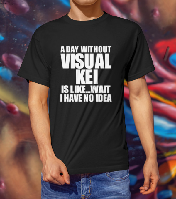 A Day Without Visual Kei Is Like Wait I Have No Idea T-Shirt
