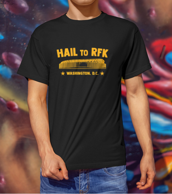 Washington Commanders Hail To RFK Washington D.C. Vintage T-Shirt