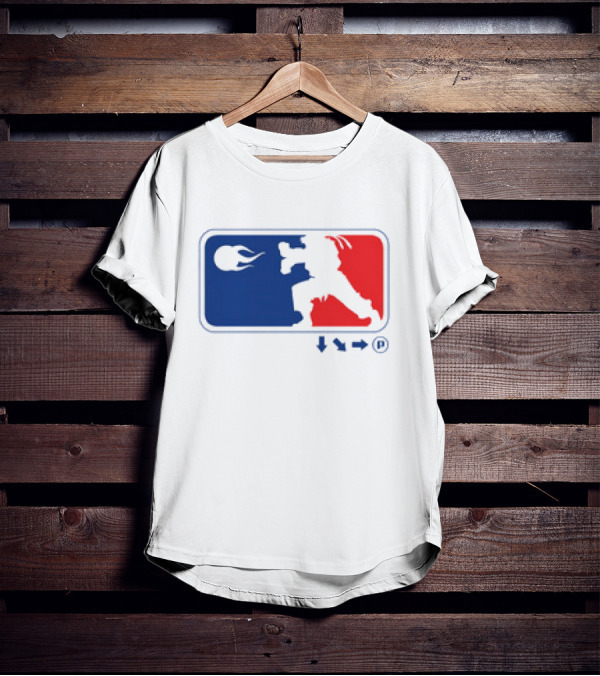 Street Fighter Video Game League Player Moves T-Shirt