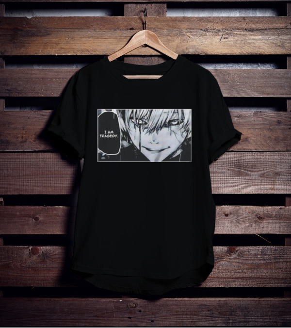 Kaneki Ken I Am Tragedy Manga Panel Anime Tokyo Ghoul T-Shirt