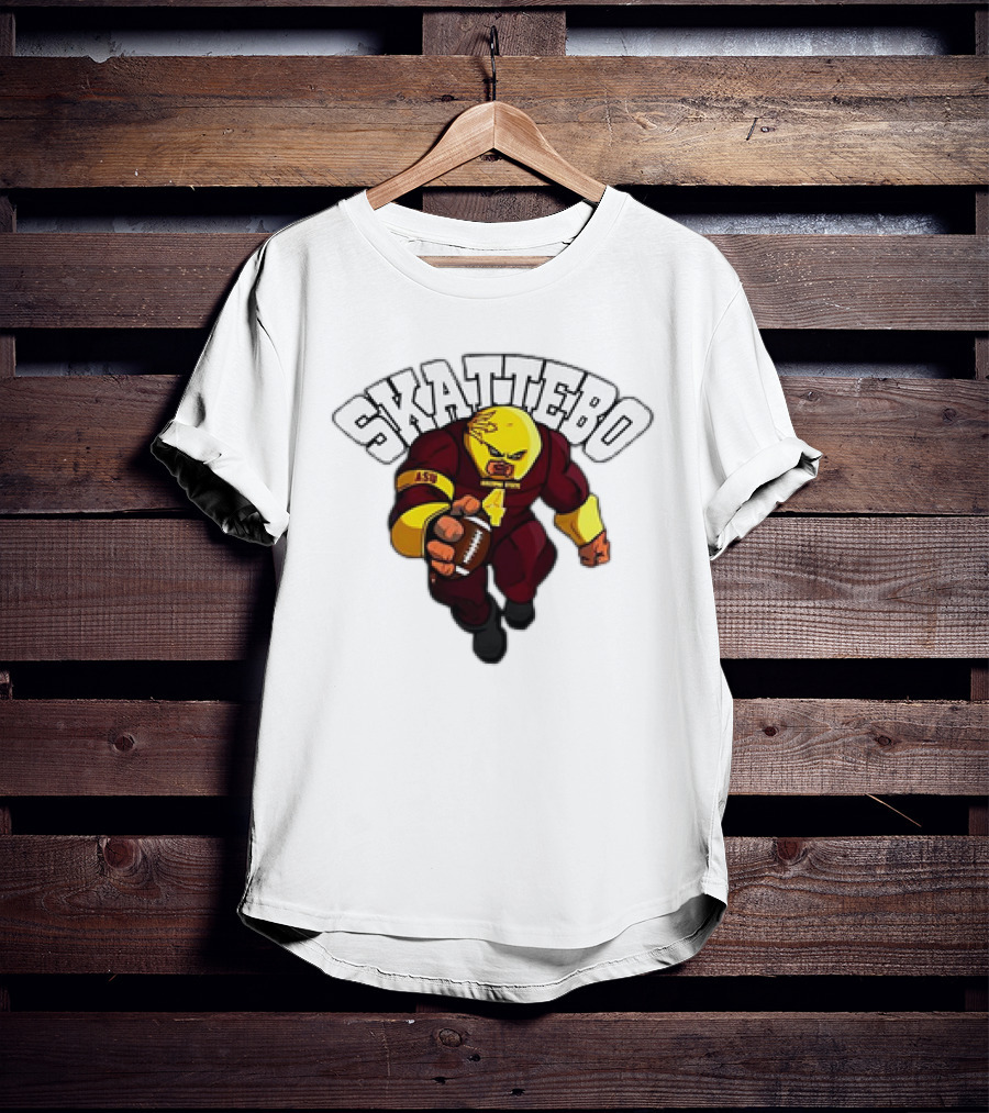Arizona State Sun Devils Skattebo Football Mascot ASU Juggernaut T-Shirt