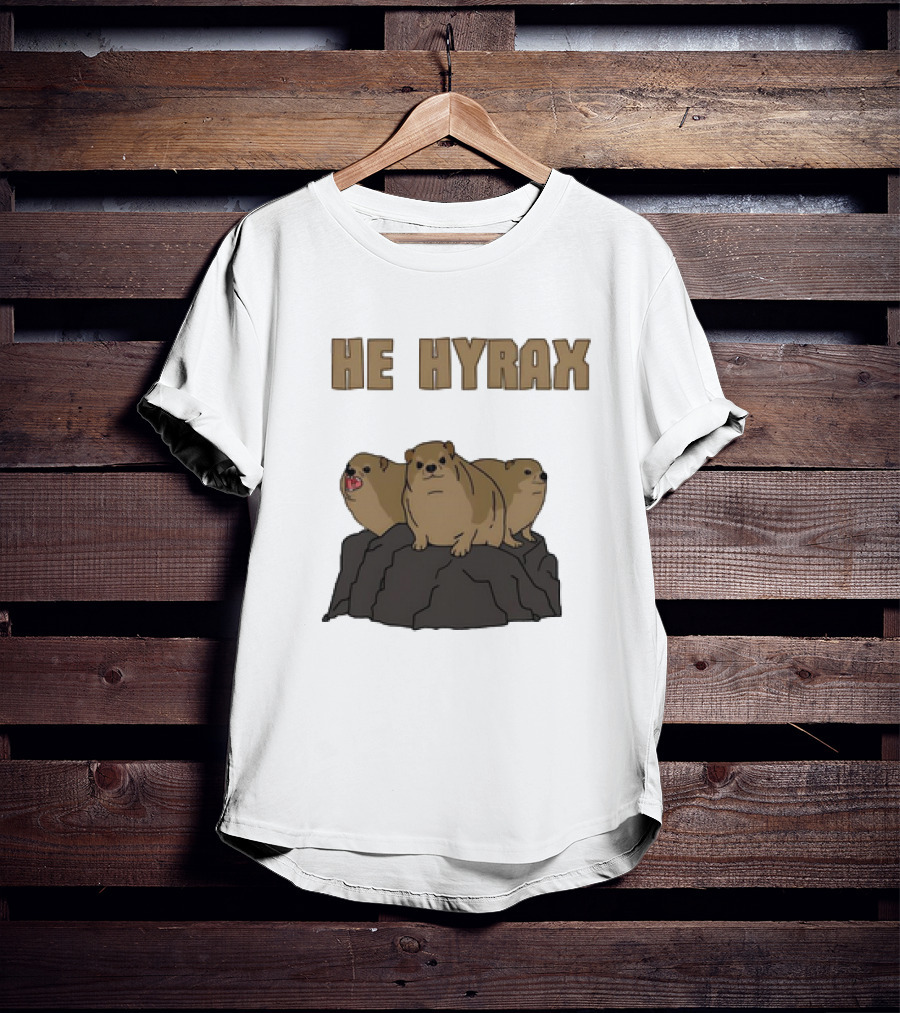 HE HYRAX Cute Angry Meme T-Shirt