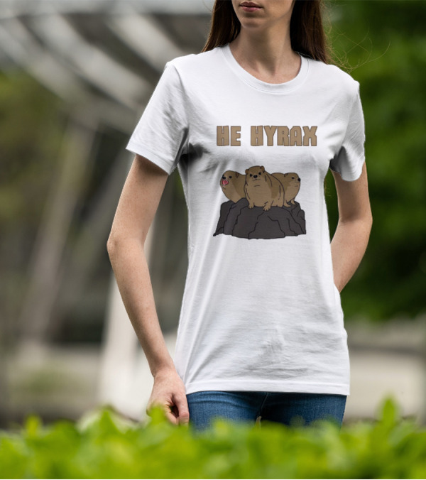 HE HYRAX Cute Angry Meme T-Shirt