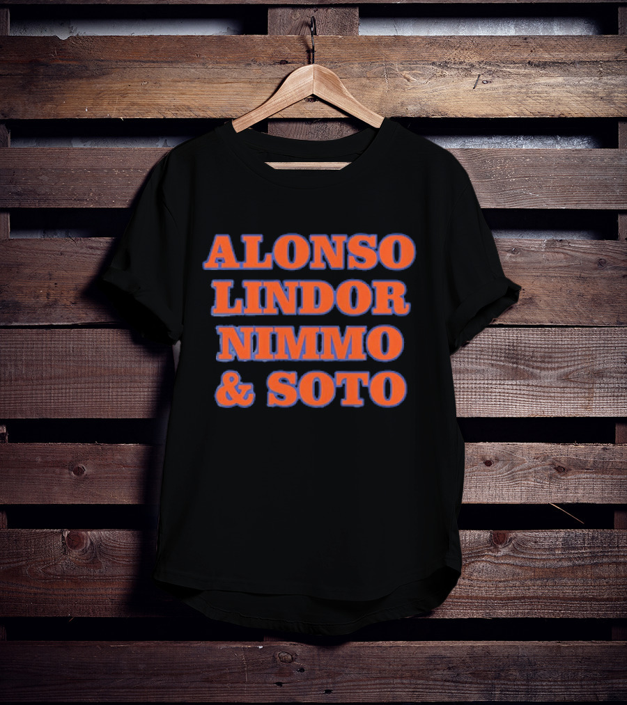 ALONSO LINDOR NIMMO SOTO Baseball Stars T-Shirt