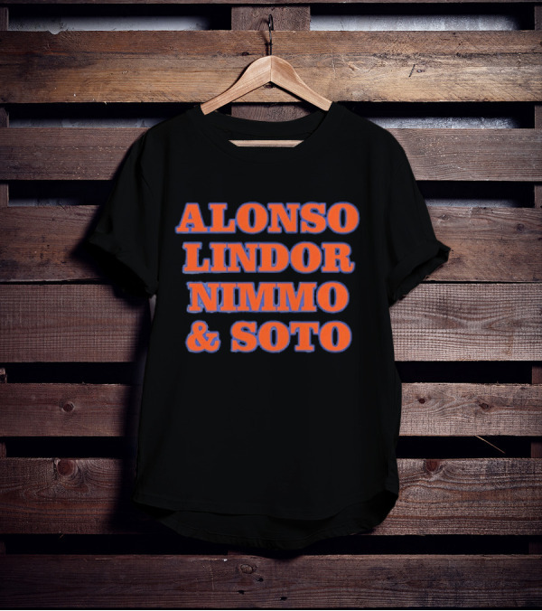 ALONSO LINDOR NIMMO SOTO Baseball Stars T-Shirt
