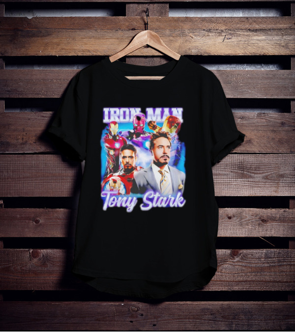 Iron Man Tony Stark Marvel Studio T-Shirt