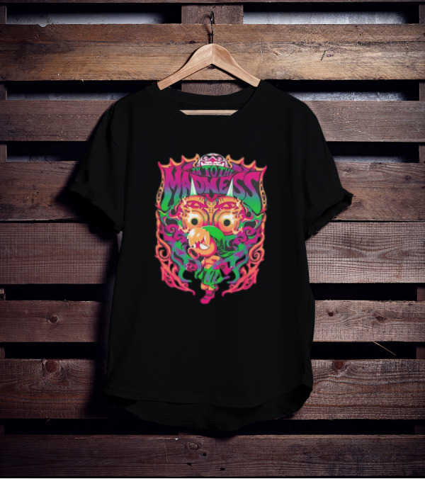 Majora's Mask Into The Madness Psychedelic T-Shirt