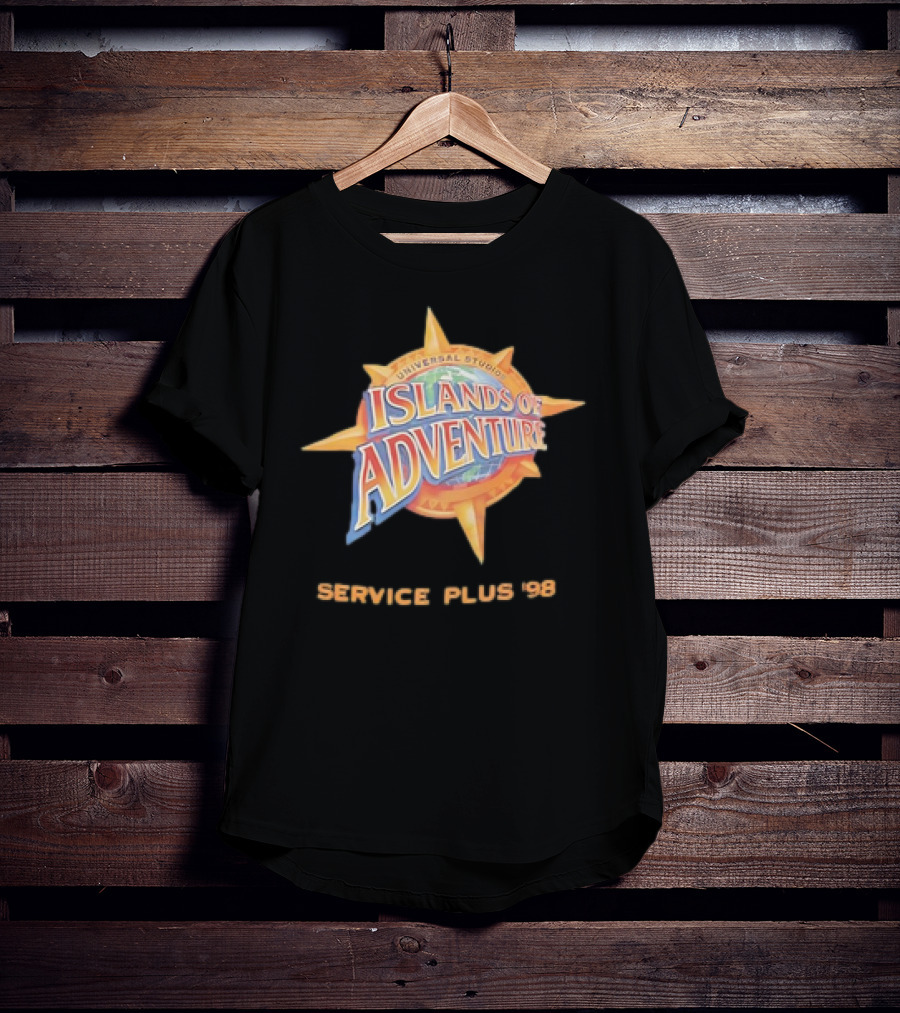 Universal Studios Islands Of Adventure Service Plus ’98 T-Shirt