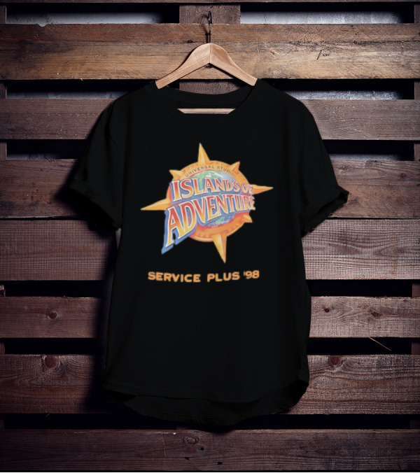 Universal Studios Islands Of Adventure Service Plus ’98 T-Shirt