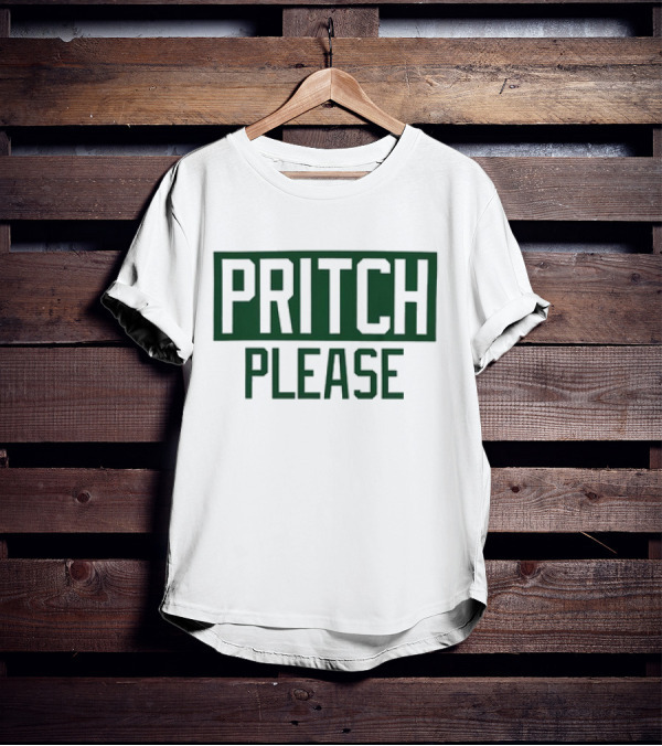 Boston Celtics Basketball Pritch Please T-Shirt
