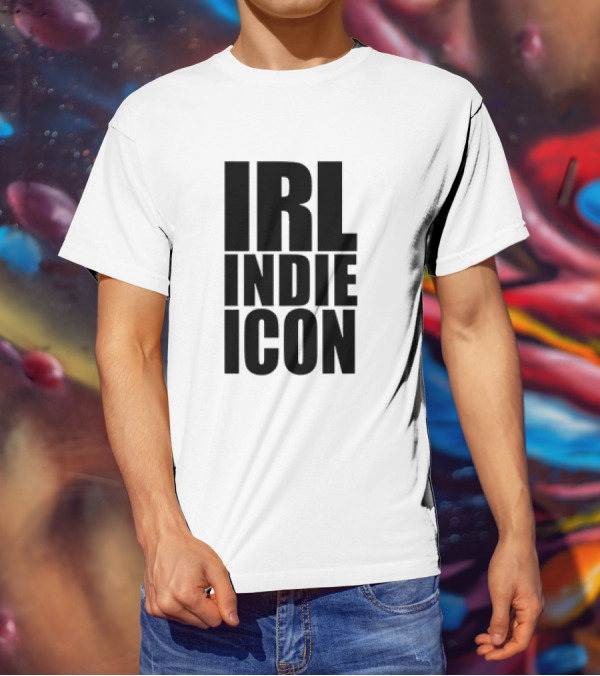 IRL Indie Icon Text Block T-Shirt