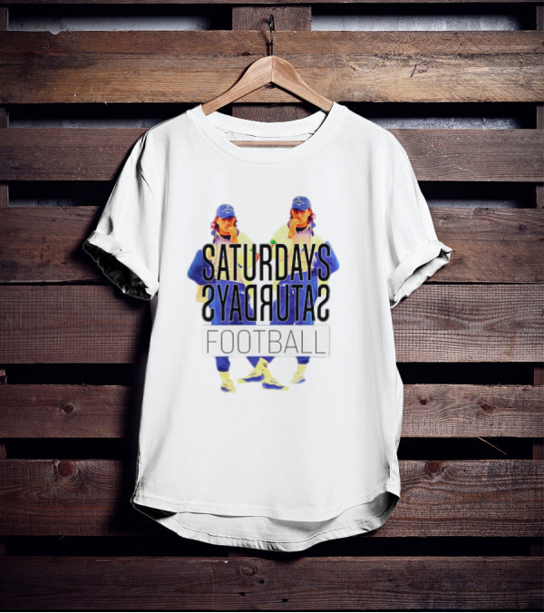 Saturdays Eternal Football Dual Reflection Sports T-Shirt