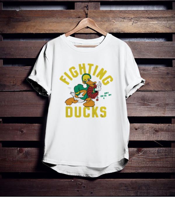Fighting Ducks Oregon Ducks Chant Her Glory T-Shirt