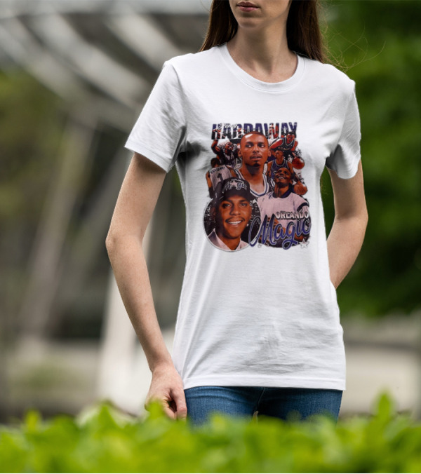 Hardaway Orlando Magic Retro Basketball Legend T-Shirt