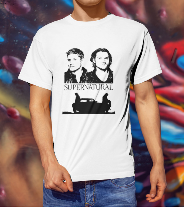 Supernatural San Antonio Sharpist Winchester Brothers T-Shirt