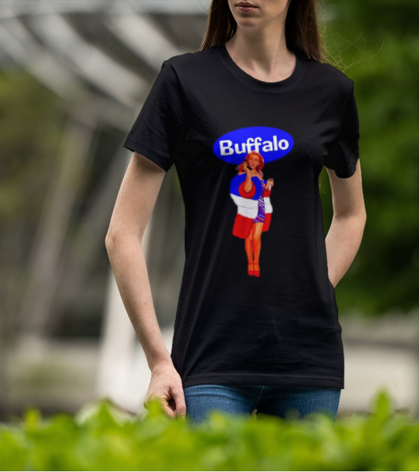 Buffalo Clueless Mafia Cher Iconic Look In Red White Blue T-Shirt