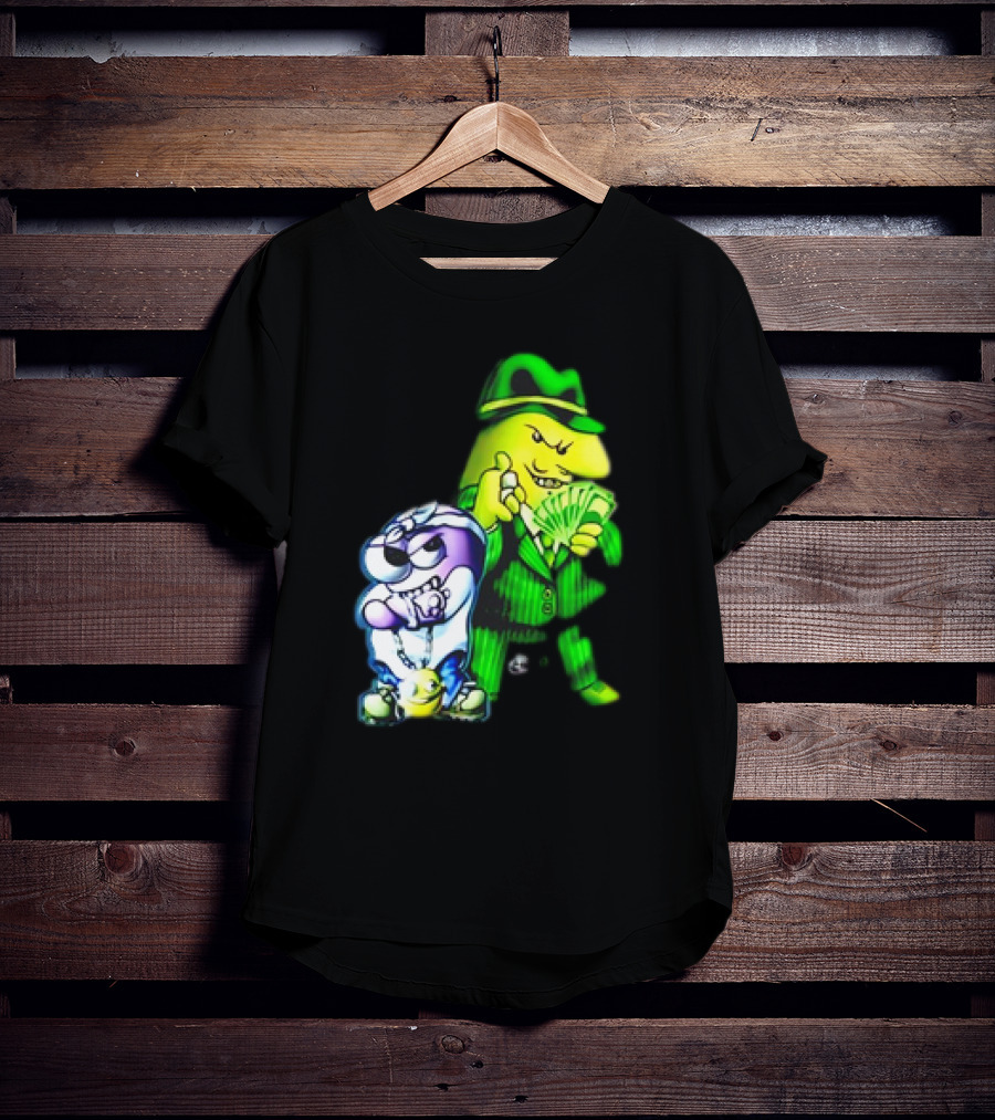 Cool Gangsta Friends Smiling Money Holders T-Shirt