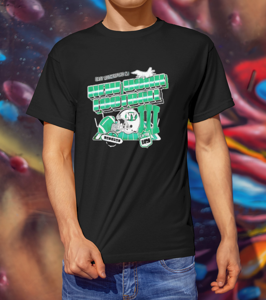 East Rutherford NJ New York Football NY Gang Green III T-Shirt