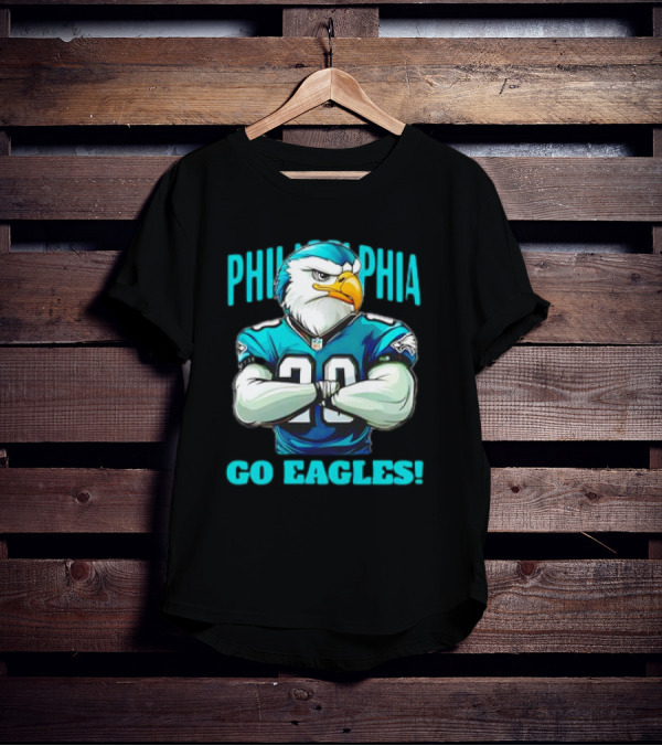 Philadelphia Eagles Mascot Go Eagles NFL Football T-Shirt