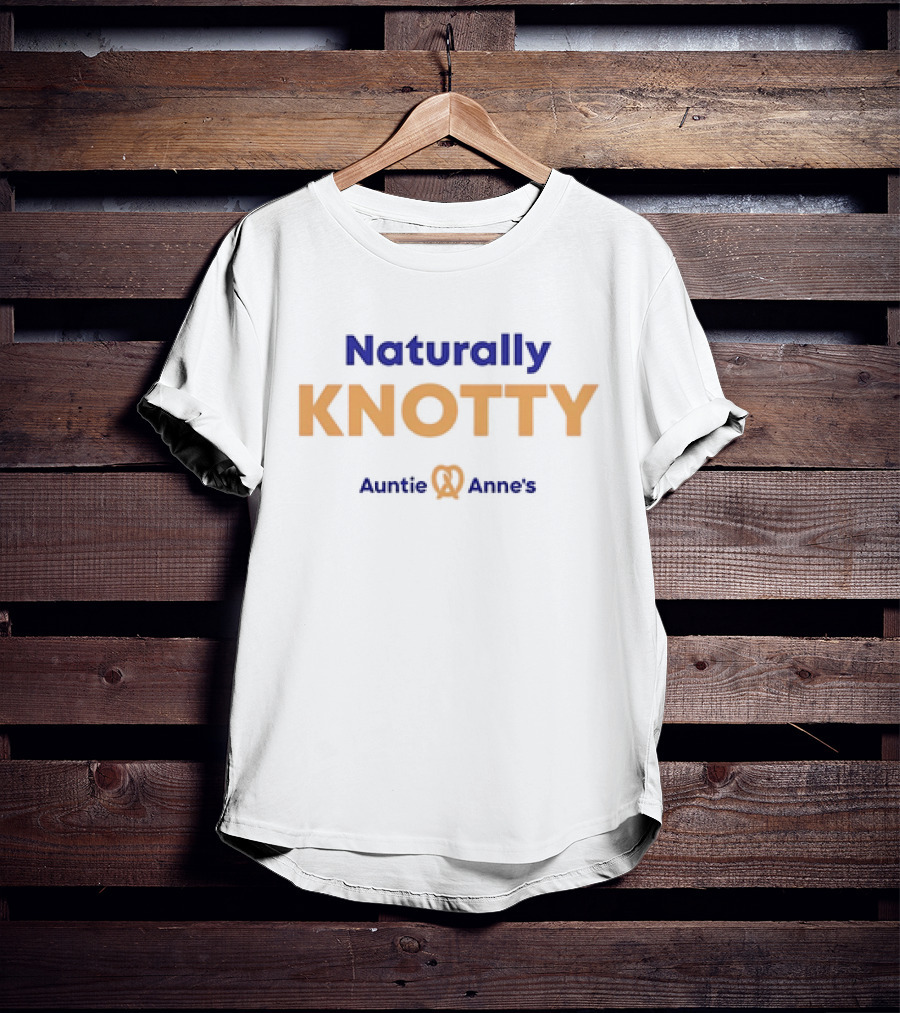 Naturally Knotty Auntie Anne’s Pretzel T-Shirt