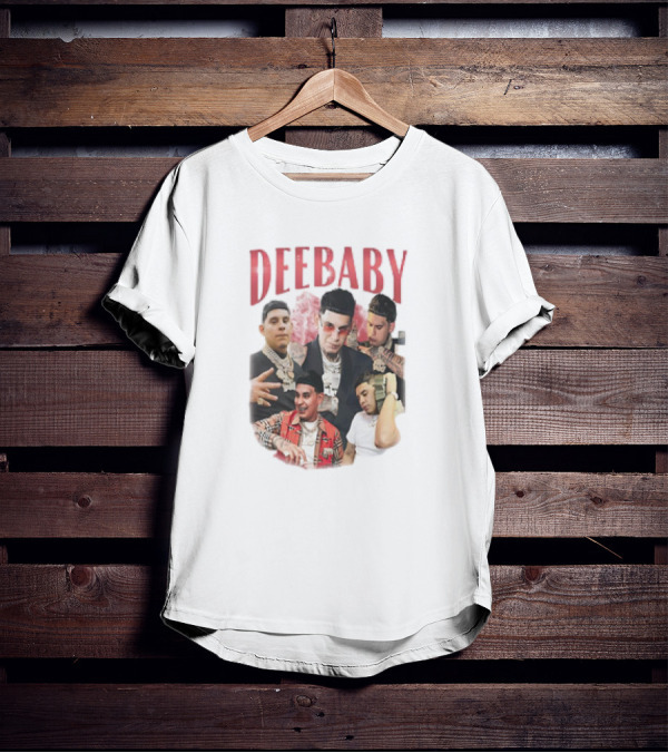 DEEBABY Collage With Jewelry Style Motifs T-Shirt