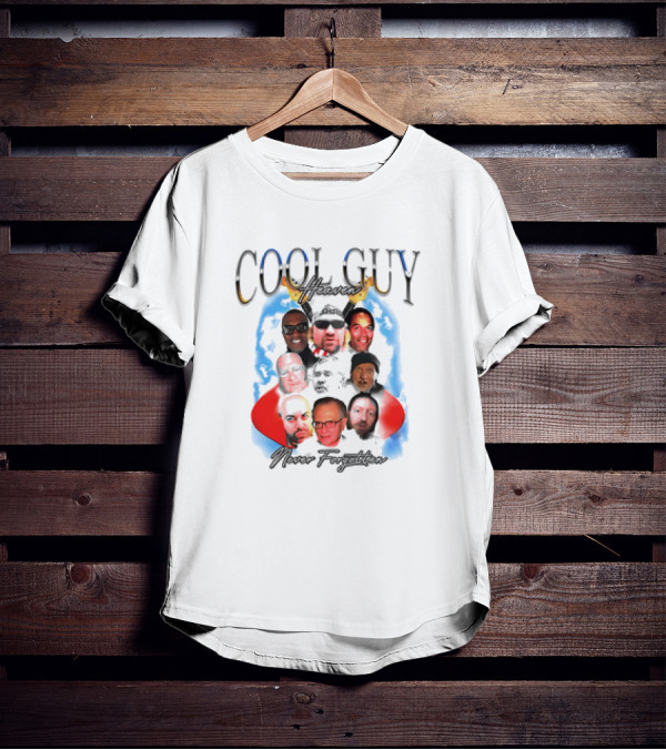 Cool Guy Heaven Never Forgotten Faces T-Shirt