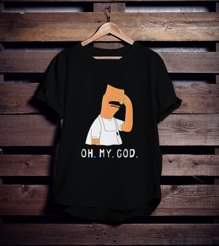 Bob’s Burgers Oh My God Facepalm Expression T-Shirt