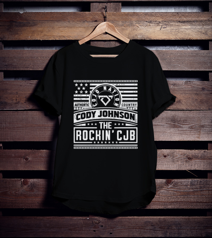 Cody Johnson Cojo Nation Authentic Country The Rockin' CJB T-Shirt