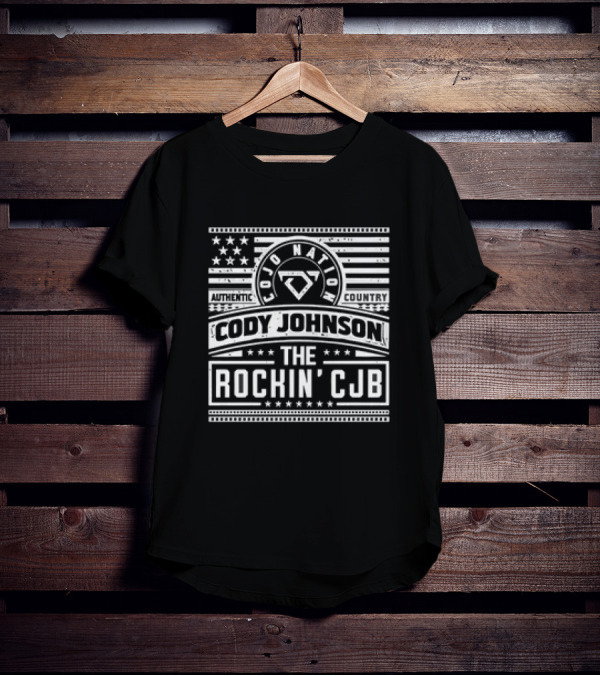Cody Johnson Cojo Nation Authentic Country The Rockin' CJB T-Shirt