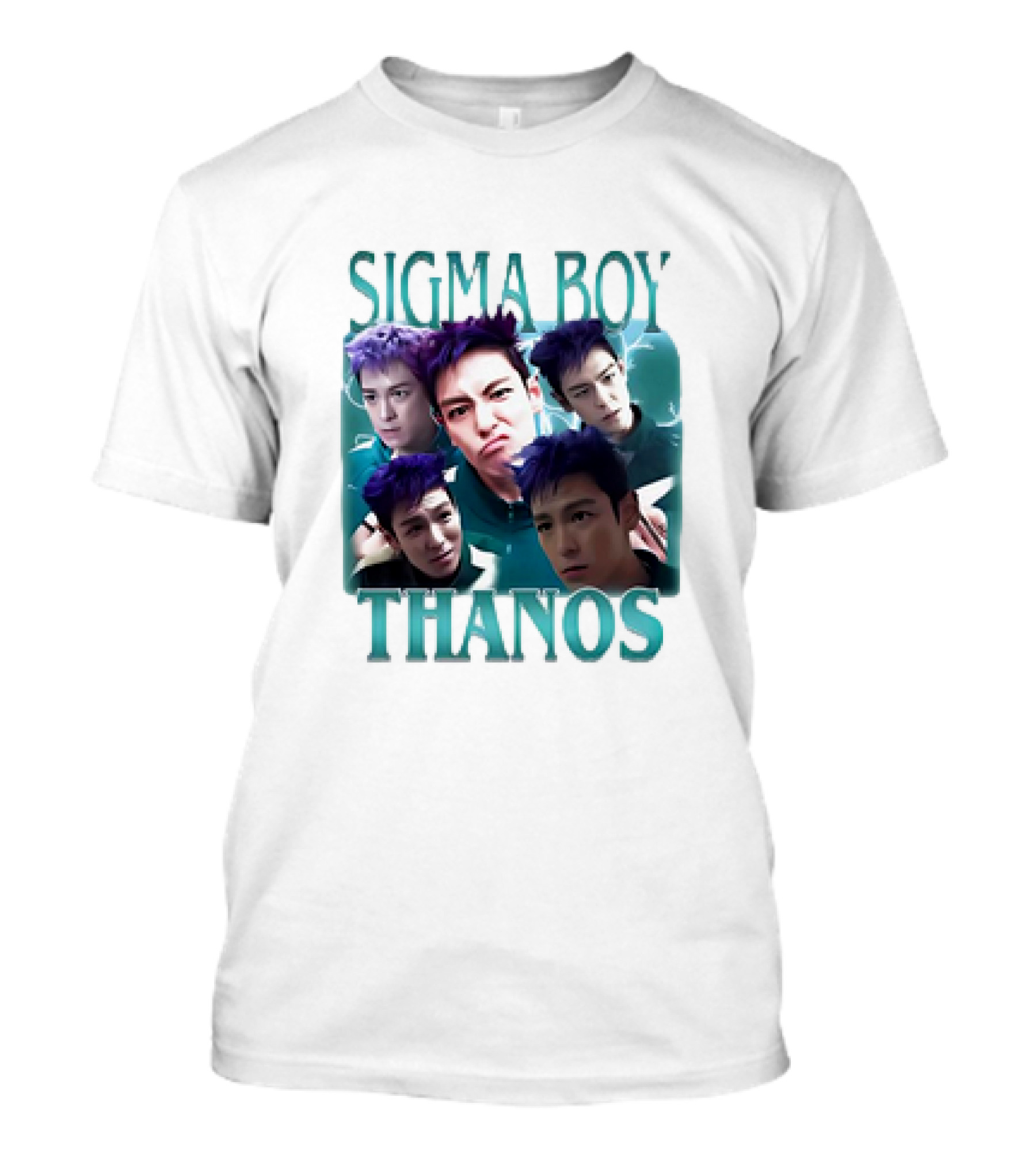 Sigma Boy Thanos Squid Game Faces T-Shirt